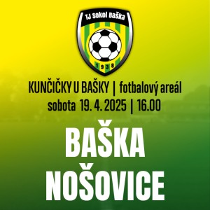 Domácí fotbalové utkání - Baška vs. Nošovice