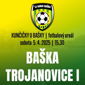 Domácí fotbalové utkání - Baška vs. Trojanovice I